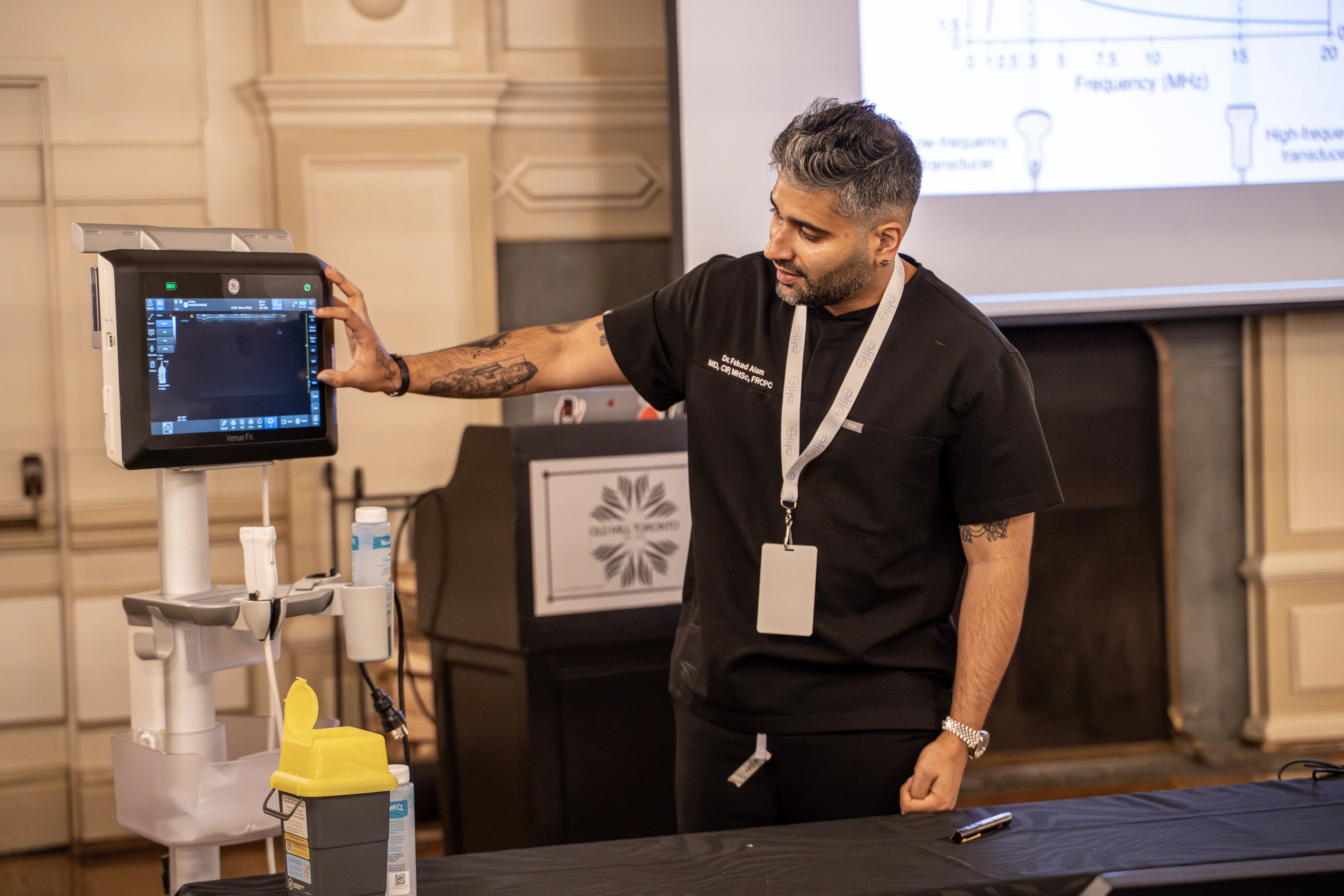 Dr. Fahad Alam teaching